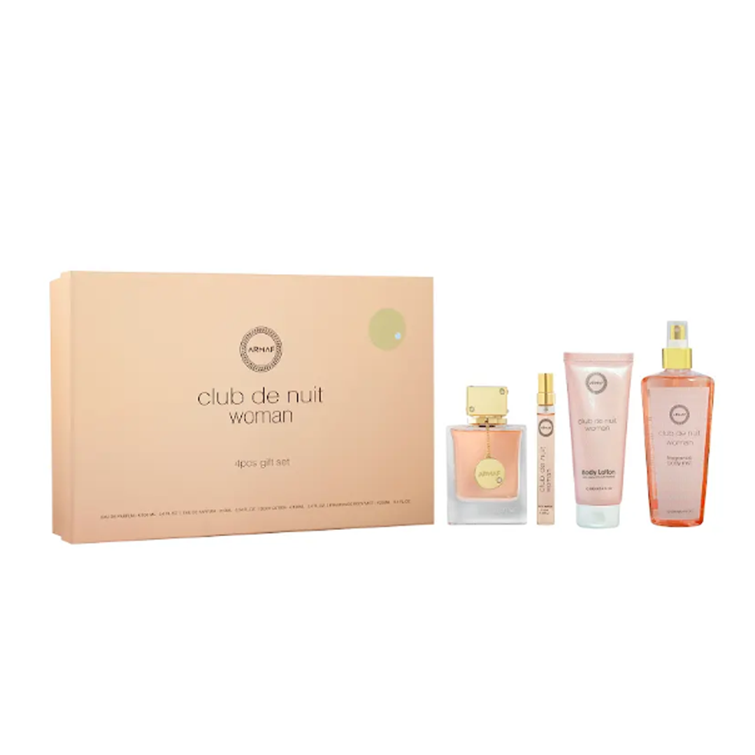 CLUB DE NUIT WOMAN 4 PCS GIFT SET