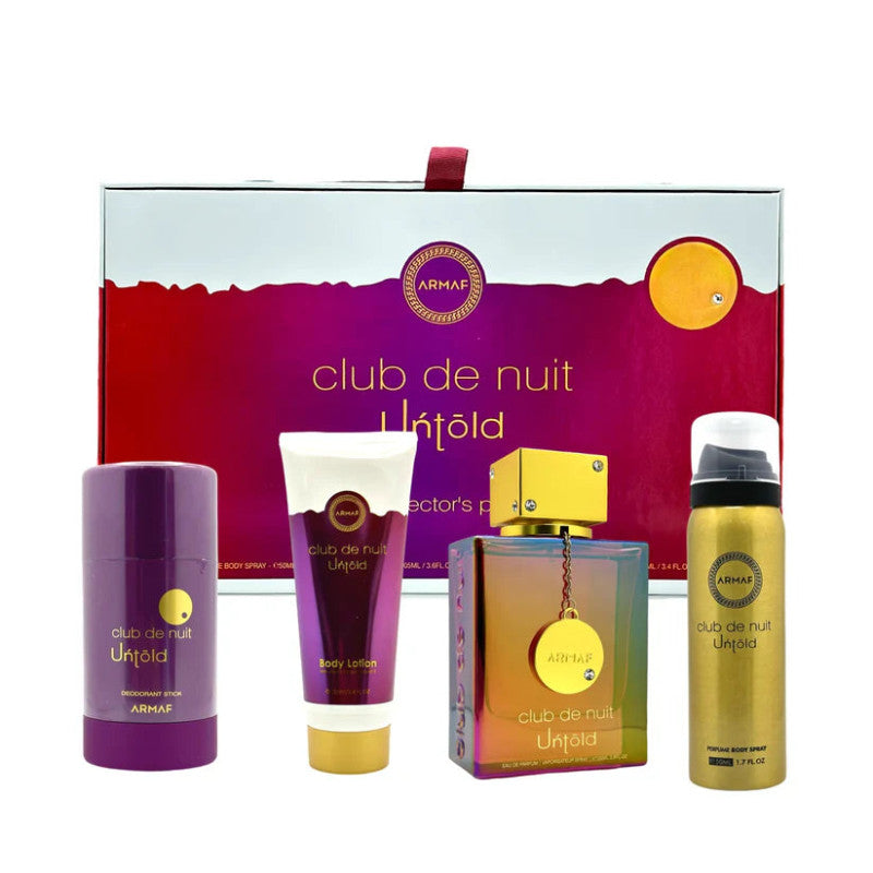 CLUB DE NUIT UNTOLD 4PC GIFT SET