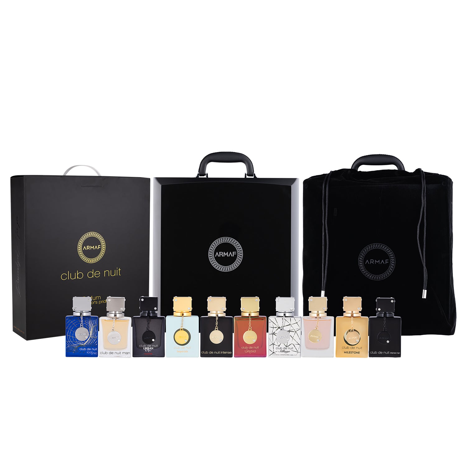Buy Club de Nuit Mini Set By Armaf | 10 x 5ml Luxury Parfum Collection