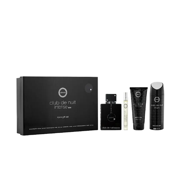 Armaf Club de Nuit Intense Man 香水 2 セット CLUB DE NUIT INTENSE MAN GIFT SET + BODY SPRAY 4 PCS