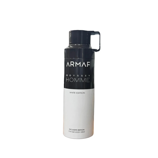 ODYSSEY HOMME WHITE EDITION BODY SPRAY – ARMAF